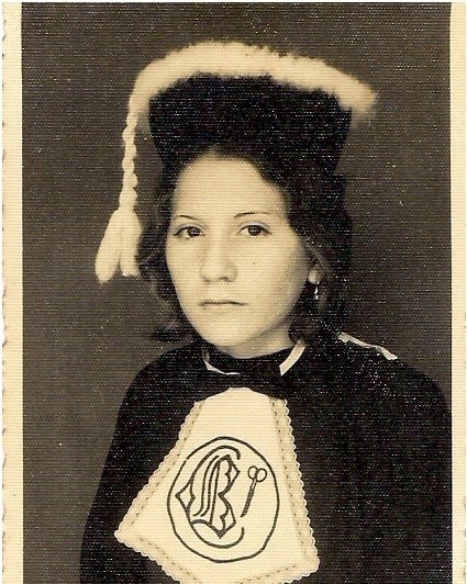 Formatura do Curso de Bordado à Máquina (1966)